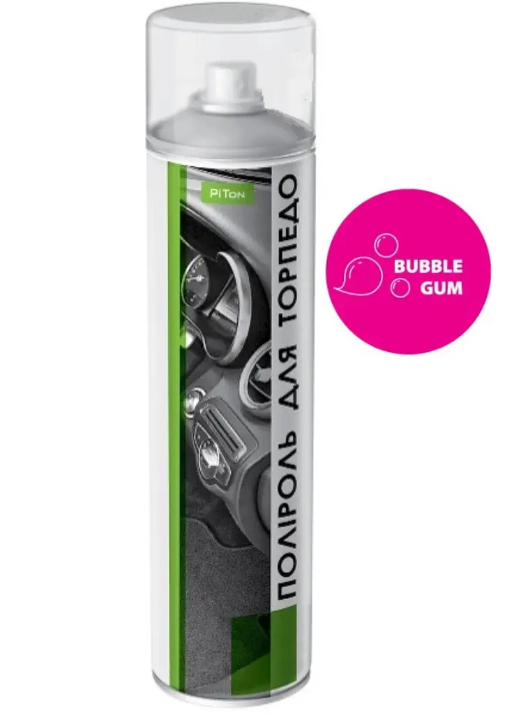 Поліроль для торпедо PITON Bubble Gum аерозоль 750 мл 000026763