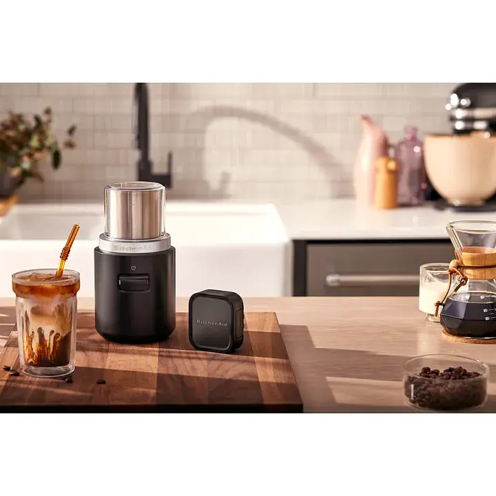 Кофемолка KitchenAid Go Cordless 12V беспроводная с аккумулятором (5KBGR111BM) - фото 10