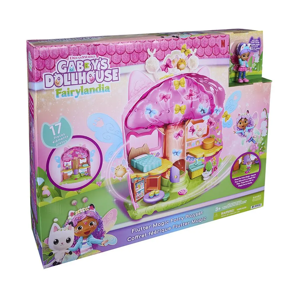 Чарівна країна Габбі: Ігровий набір «Казковий будиночок Габбі» Gabby's Dollhouse ❘ Ляльковий будиночок Габбі SM36292/6076335