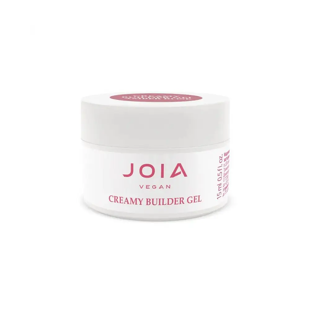 Моделюючий гель для нігтів Creamy Builder Gel 003 Amber Rose JOIA vegan 15 мл - фото 2