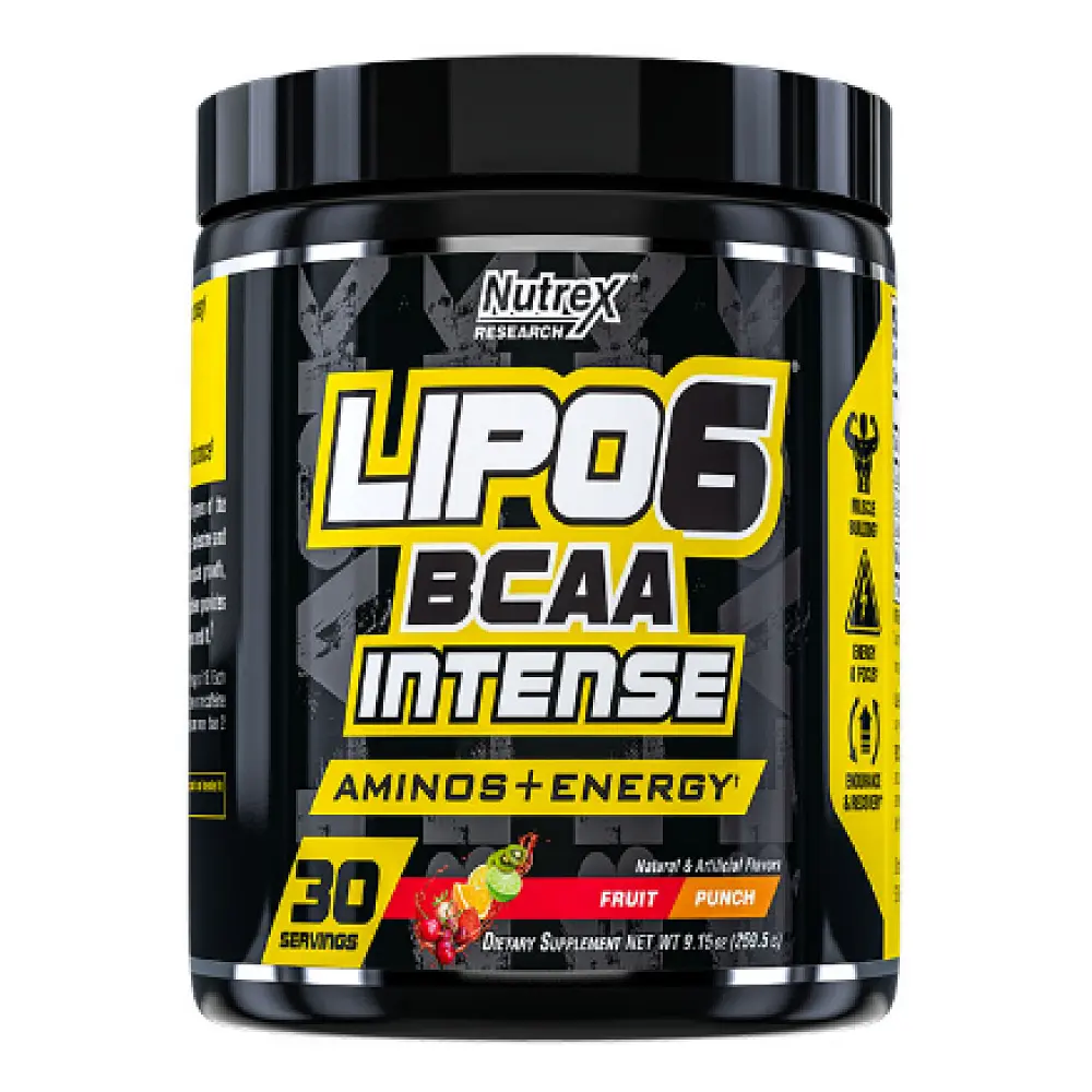 Комплекс Амінокислот з Кофеїном Lipo-6 BCAA Intense - 260г Кавун