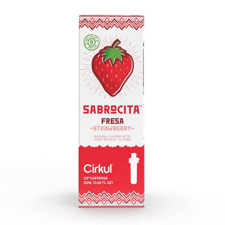 Картридж для напоїв Cirkul Sabrocita зі смаком полуниці 1 упаковка - фото 9