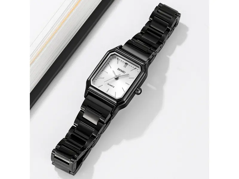 Наручний годинник жіночий 2237BKSI Black-Silver Skmei acs0030130 - фото 5