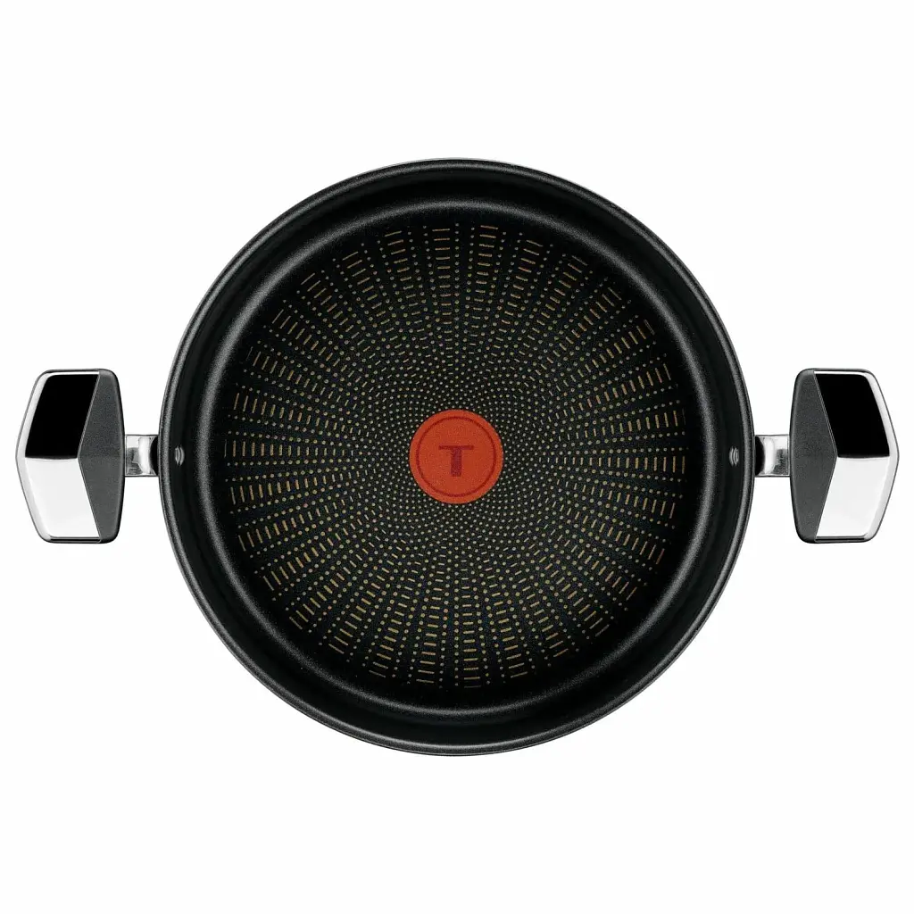 Сотейник Tefal Excellence+, з кришкою, 26см, чорний (E3337145) - фото 2