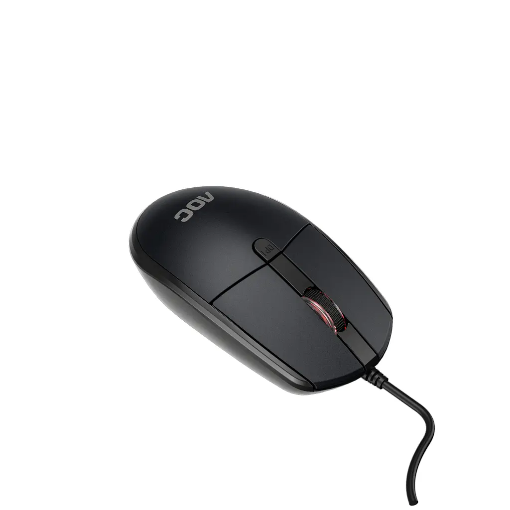 Мишка AOC MS130B USB Black (MS130B/LA) - фото 4