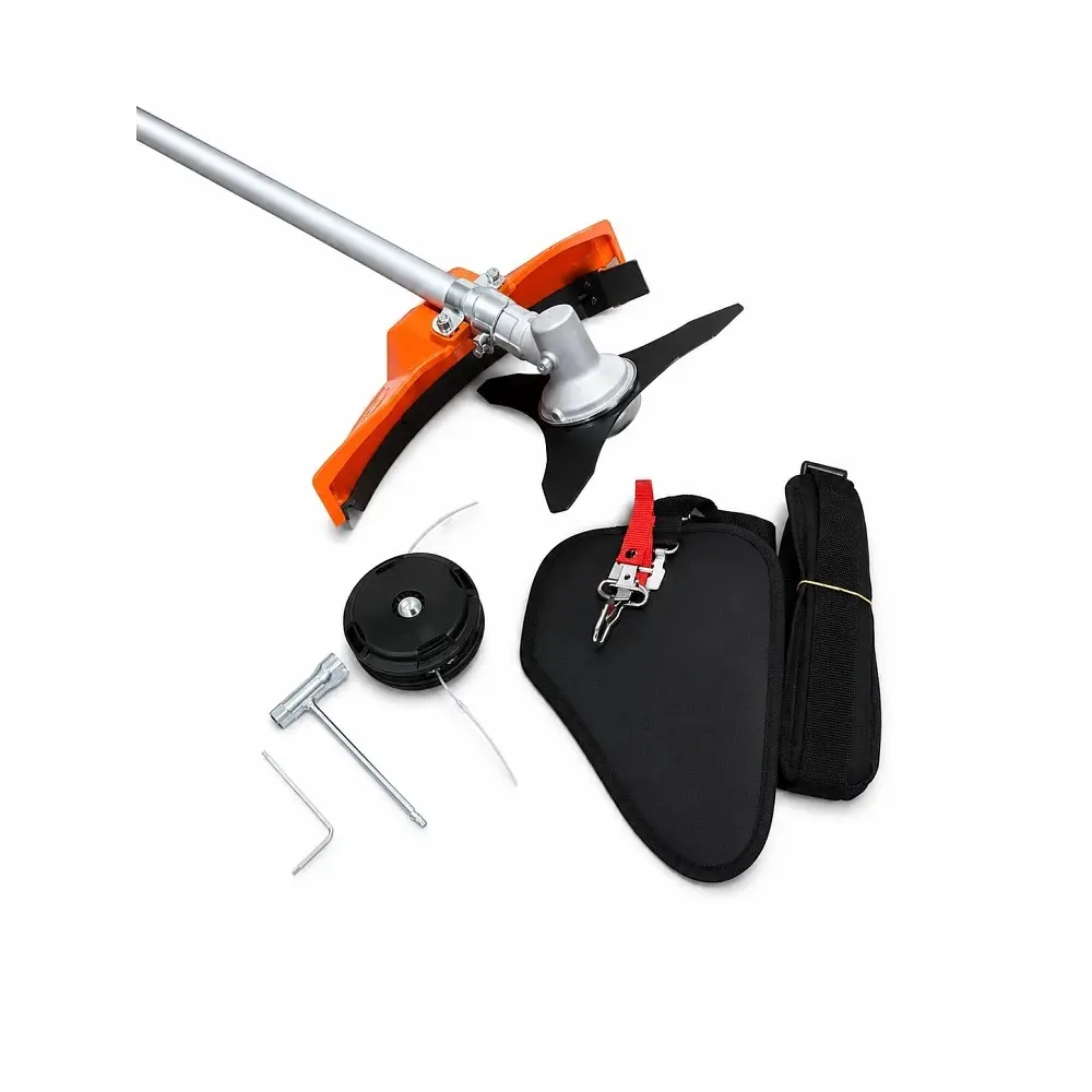 Коса акумуляторна GTM BC56/1200BL (420 мм, 5500/6300 об/хв, 2.4 мм, BL, 56 В, без акумуляторів та зарядного пристрою) - фото 3