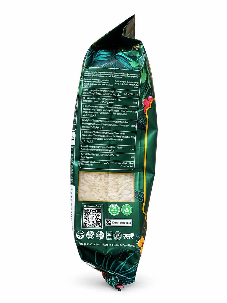 Рис довгозернистий Басматі Super Creamy Sella - басматі, 1 кг - фото 2