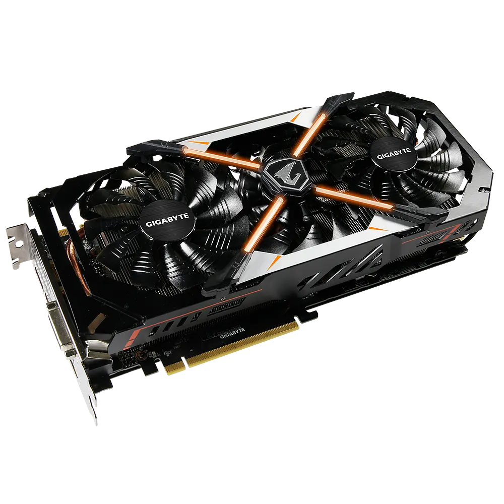 Відеокарта GeForce GTX 1080 8GB Gigabyte Aorus rev.1.0 (GV-N1080AORUS-8GD REV.1.0) Б/В - фото 2