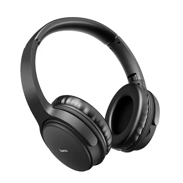 Накладные Bluetooth наушники Hoco DW02 |BT5.0, TF, AUX, 4Hours| black - фото 2
