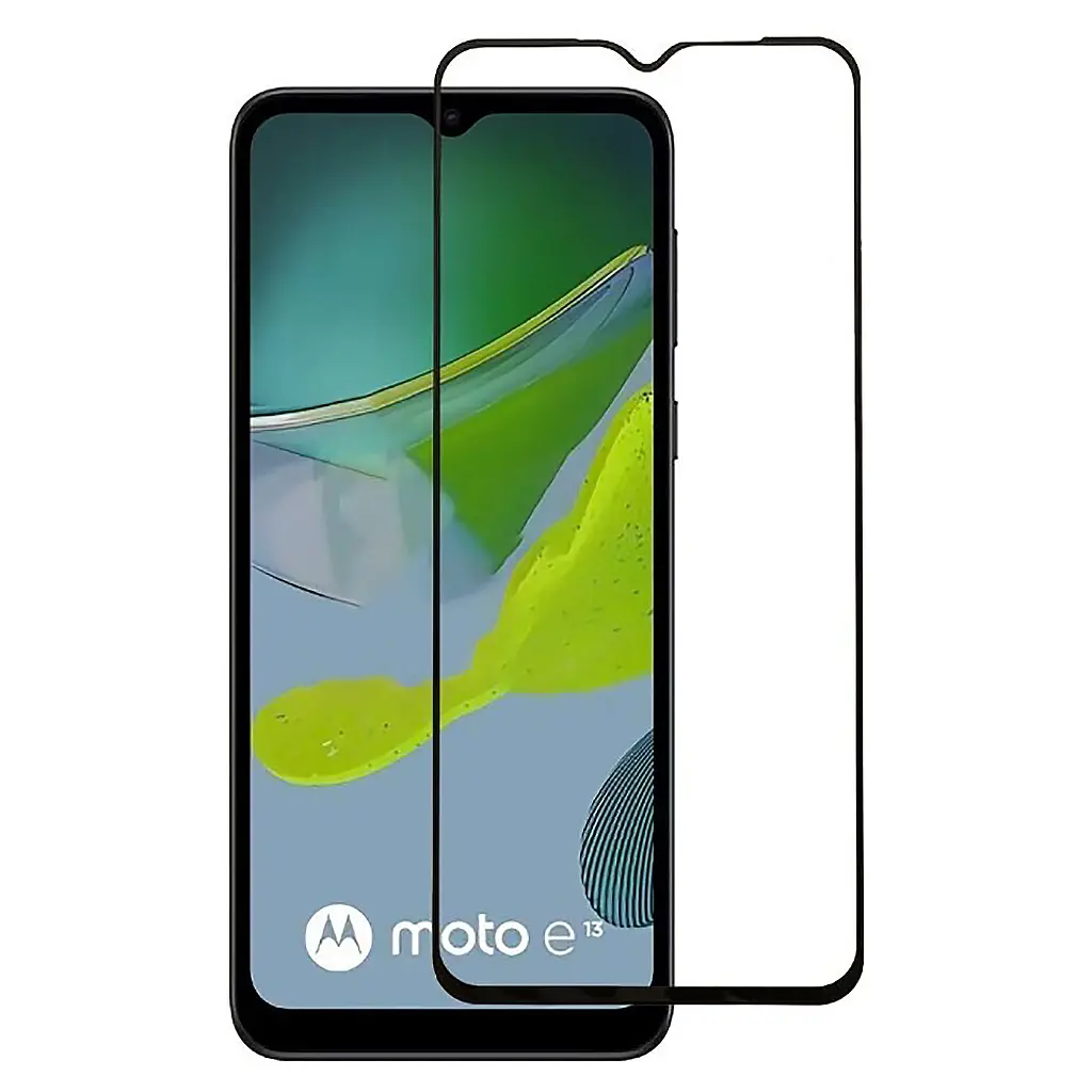 Стекло защитное BeCover Motorola Moto E13 Black (708843) - фото 2