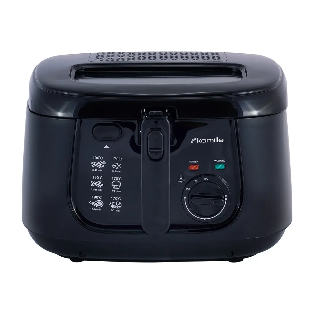 Фритюрниця Kamille KM-6810 1800W 2.5л. - фото 3