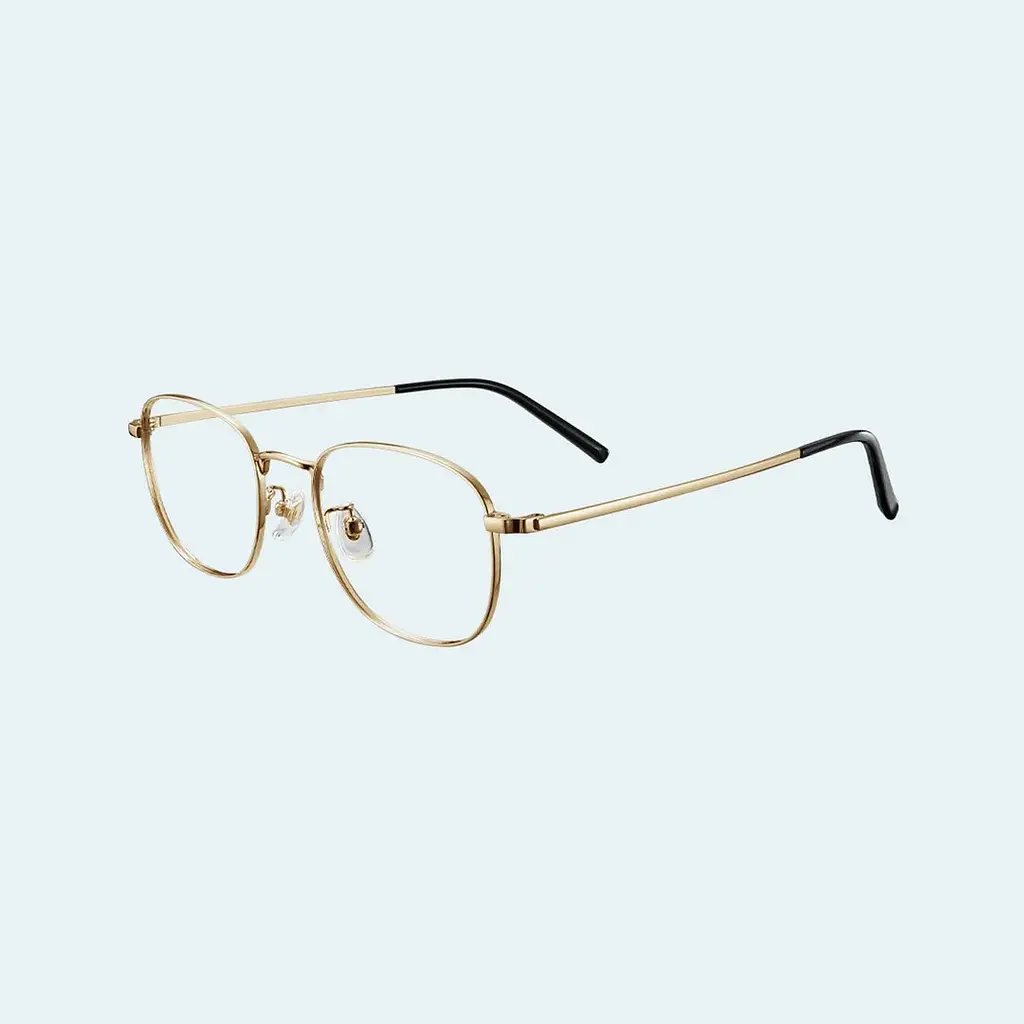 Комп'ютерні окуляри Mijia Anti-Blue Titanium Glasses (HMJ06LM) золотисті - фото 3