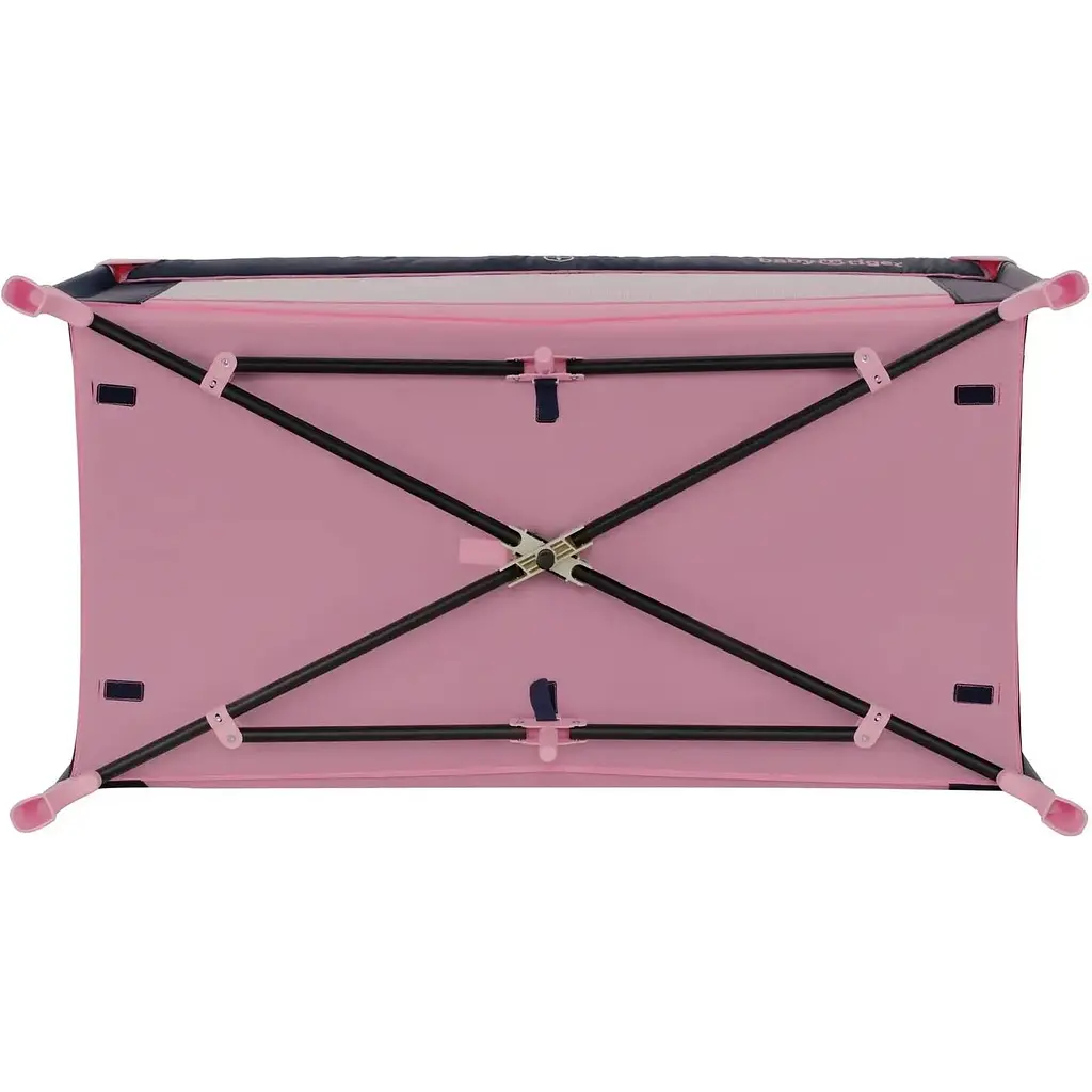 Ліжко-манеж Babytiger Viki Pink Navy темно-сірий з рожевим (00-00304829) - фото 6
