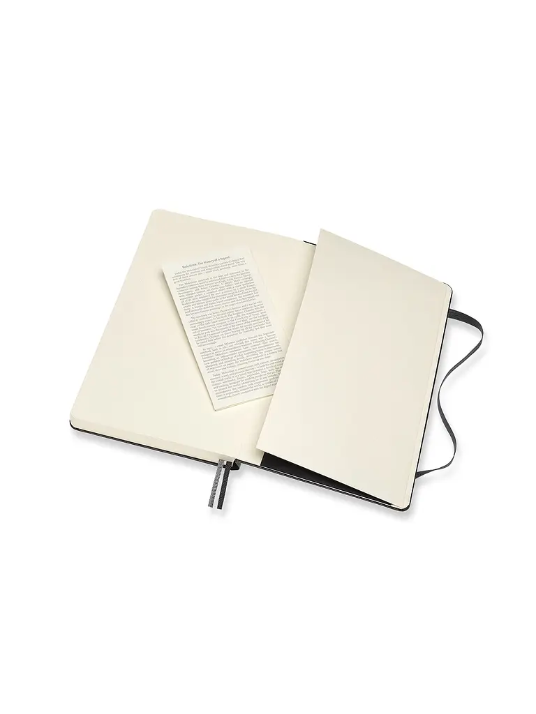 Записник Moleskine Classic Expanded середній, Лінійка Чорний (QP060EXP) - фото 6