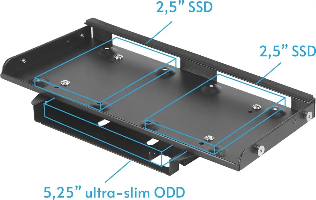 Корпус Chieftec PRO CUBE MINI CN-01B-OP miniITX, без БЖ, Black (CN-01B-OP) Без БП - фото 11