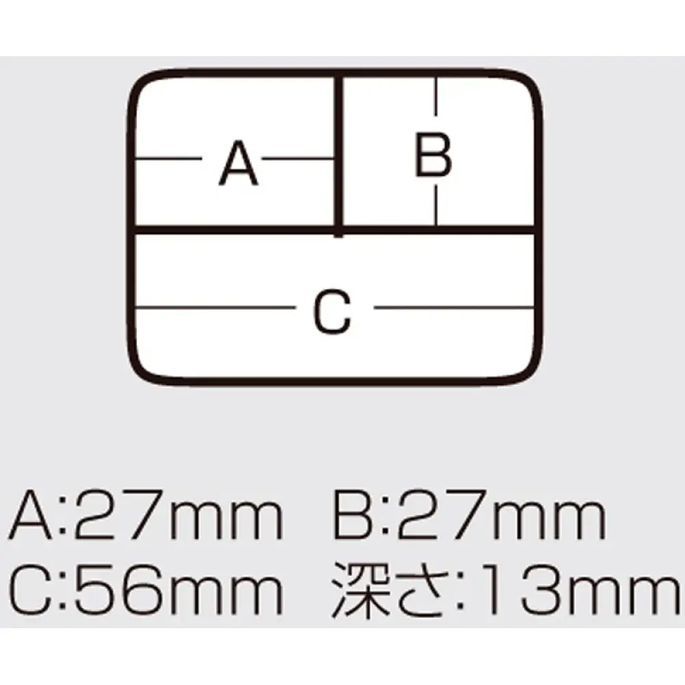 Коробка Meiho Square 3 case 66x66x18mm Clear - фото 7