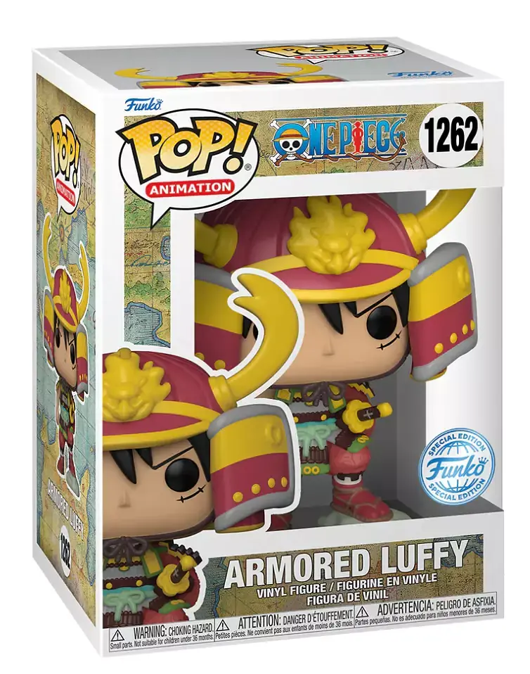 Коллекционная фигурка Funko Pop Ван Пис Луффи One Piece Luffy 10 см FP OP L 1262 - фото 2
