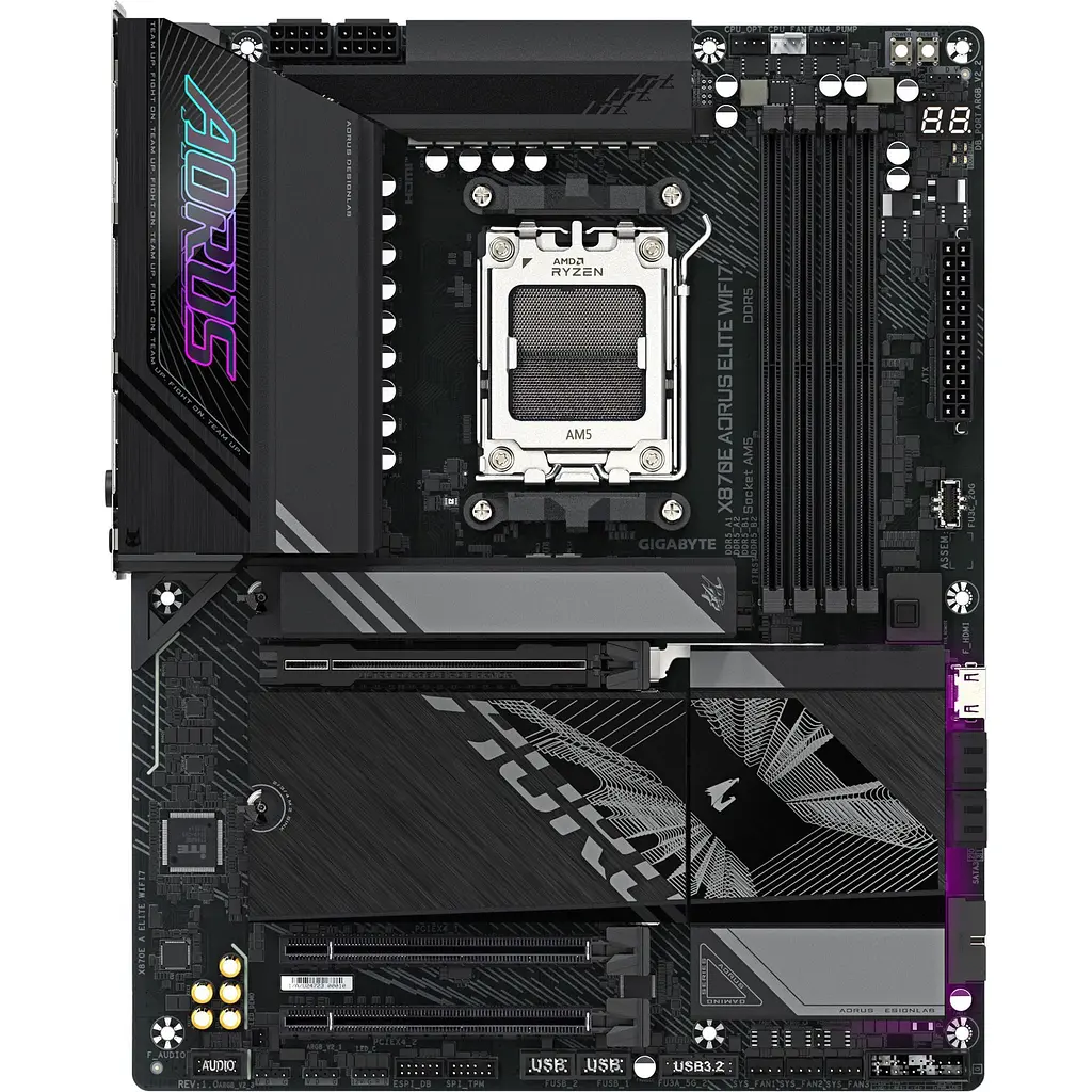 Материнська плата AORUS X870E Elite WIFI7 [139994] - фото 3