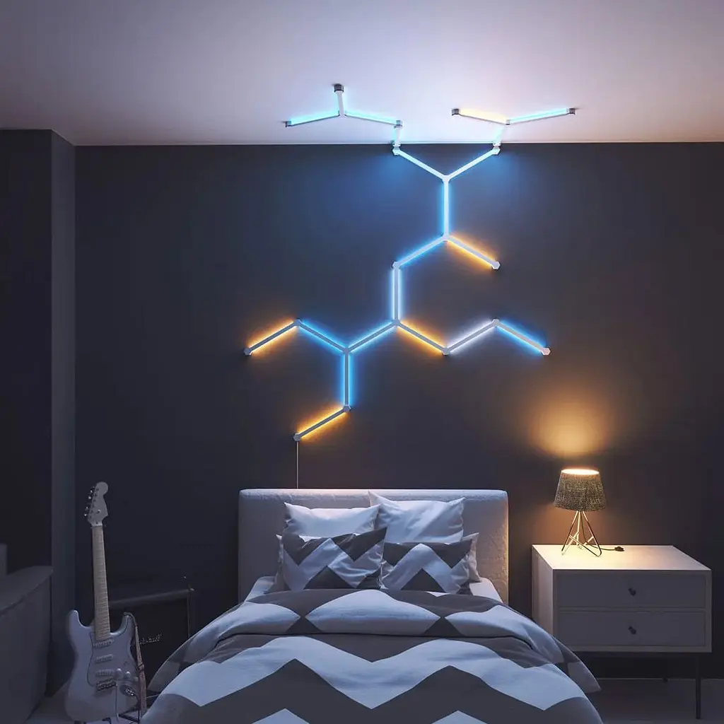 З'єднувач для світлодіодних панелей Nanoleaf Lines Flex Connectors 3шт (NC59-0004) [87858] - фото 4