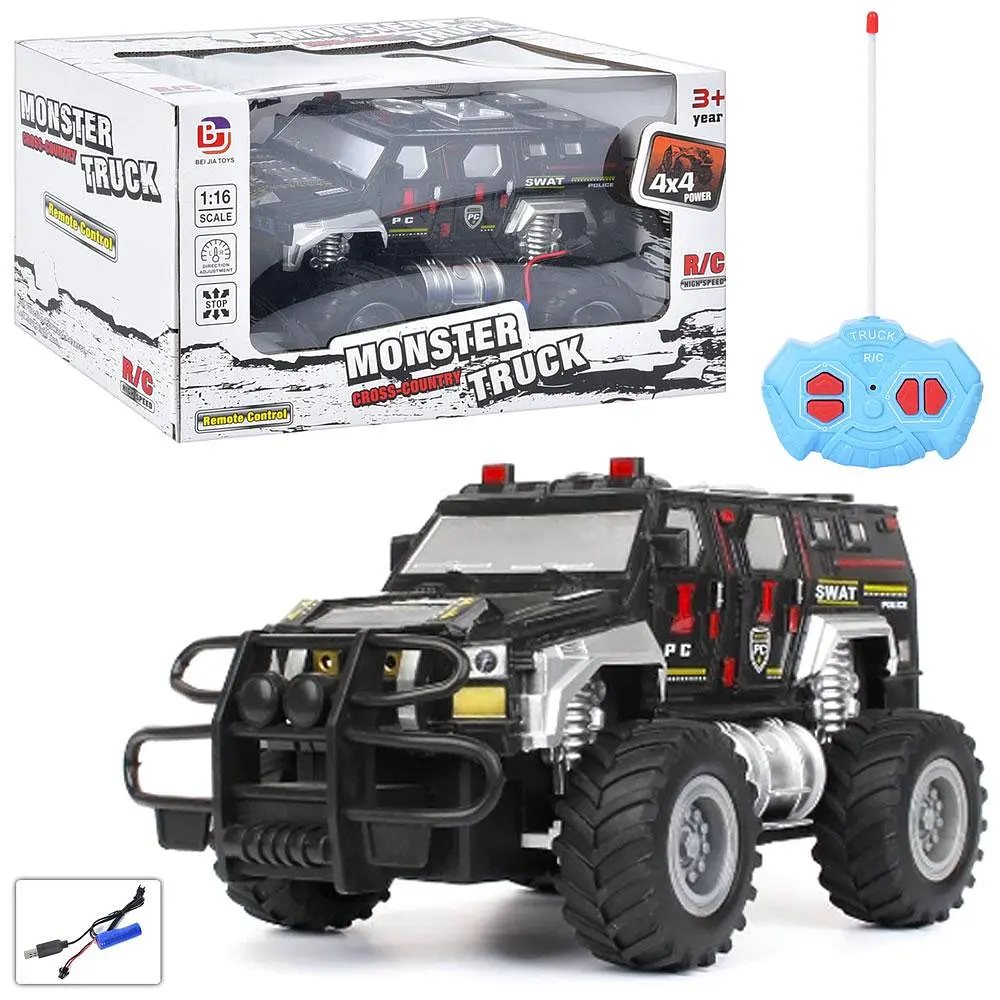 Джип радіокерований 1:16, акум., USB, 30x16x16 см (810-20BA)