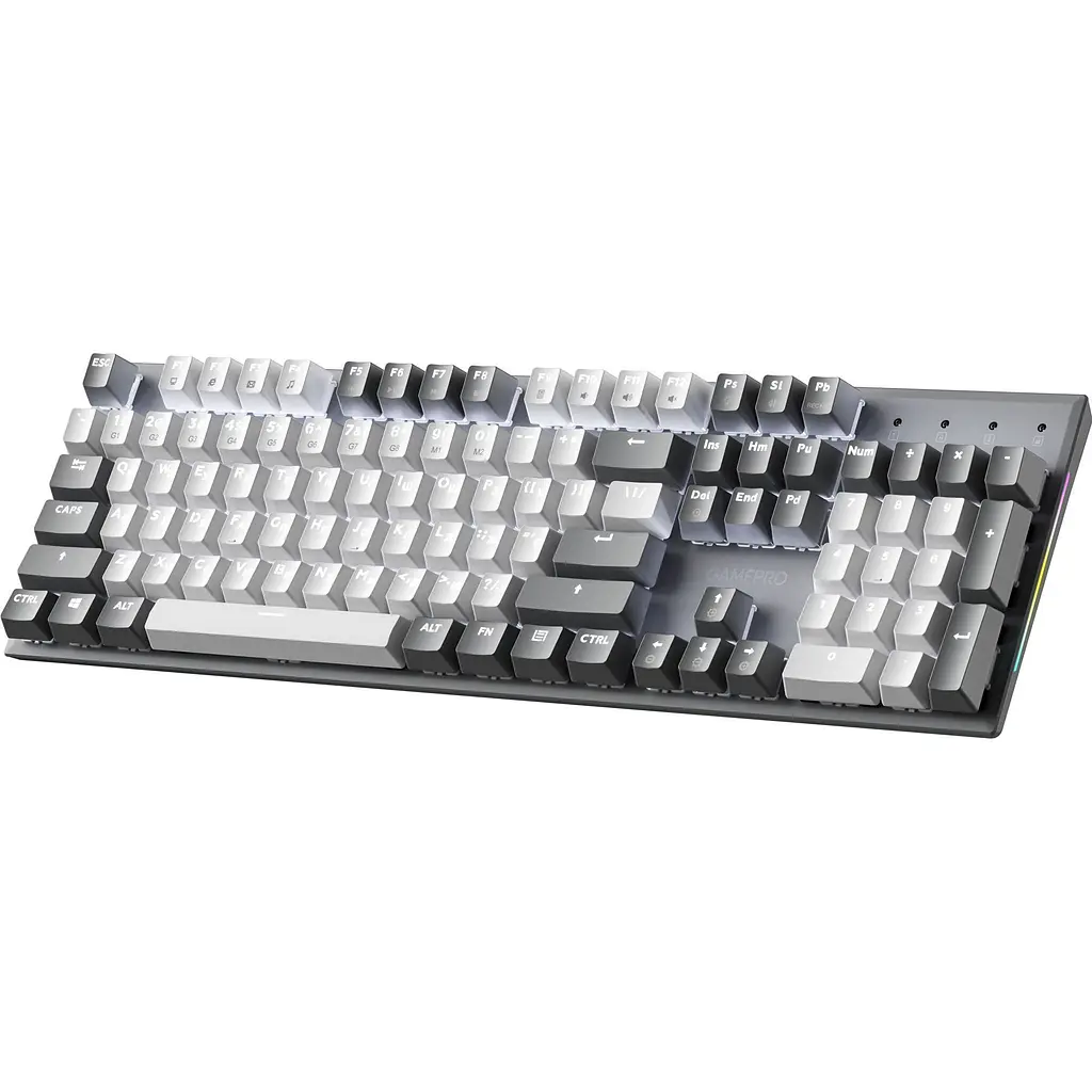 Клавіатура GamePro Genesis Metallic Outemu Red Swithes USB Gray (MK144G) [152671] - фото 6