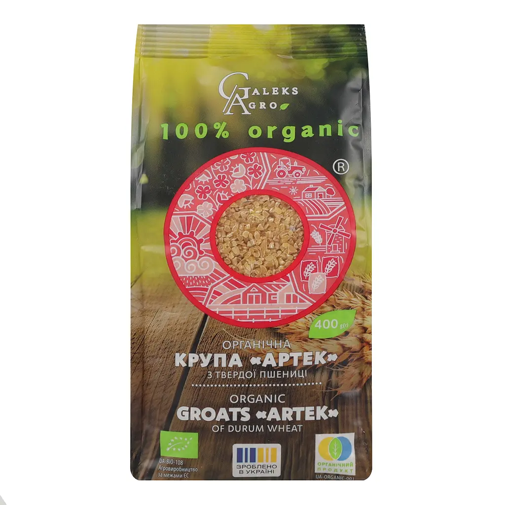 Крупа пшеничная Артек органическая 400 г - фото 3