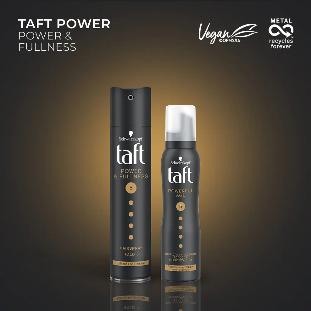 Лак для волосся Taft Power Сила кератину мегафіксація 5, 250 мл (4015001003529/9000100653503) - фото 3