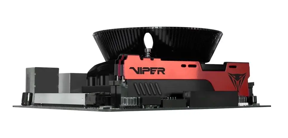 Модуль пам`яті DDR4 8GB/3200 Patriot Viper Elite II Red (PVE248G320C8) - фото 3