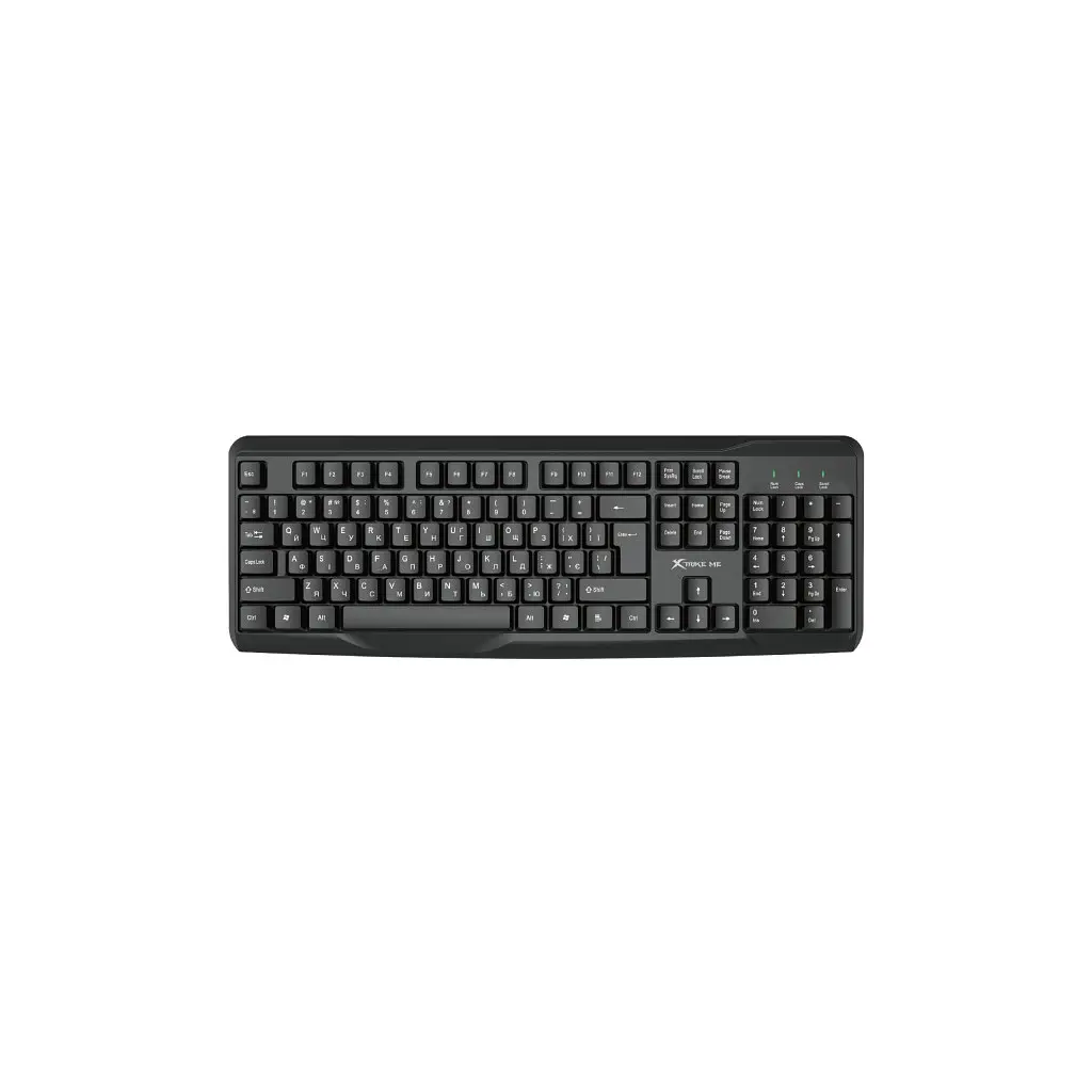 Комплект Xtrike ME MK-207 USB UA Black (MK-207UA) - фото 2
