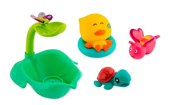 Набір іграшок для ванни Водяна пригода Baby Team 9036 Різнокольоровий shop (2000999482427) - фото 3