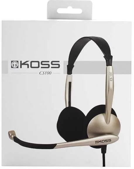 Гарнітура Koss CS100 Black-Brown (194811.101) - фото 5
