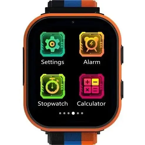 Дитячий смарт-годинник Gelius GP-PK008 (Rainbow) з GPS/4G Black - фото 6