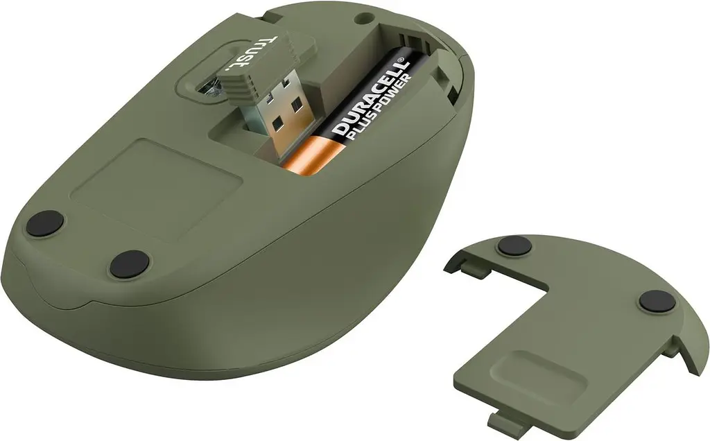 Миша Trust Yvi Silent Eco Wireless Зелений (24552) - фото 5