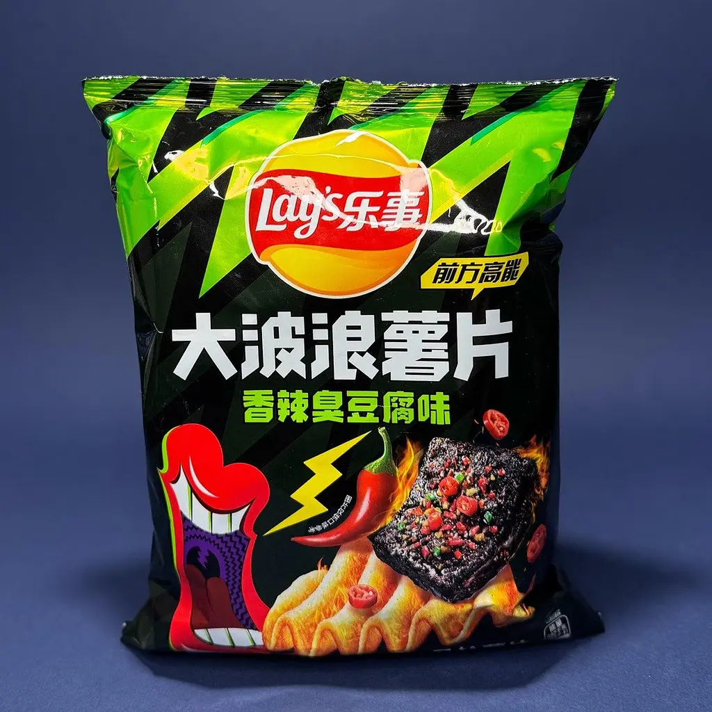 Чіпси Lay's Spicy Stinky Tofu Potato Chips китайські з тофу 60 г