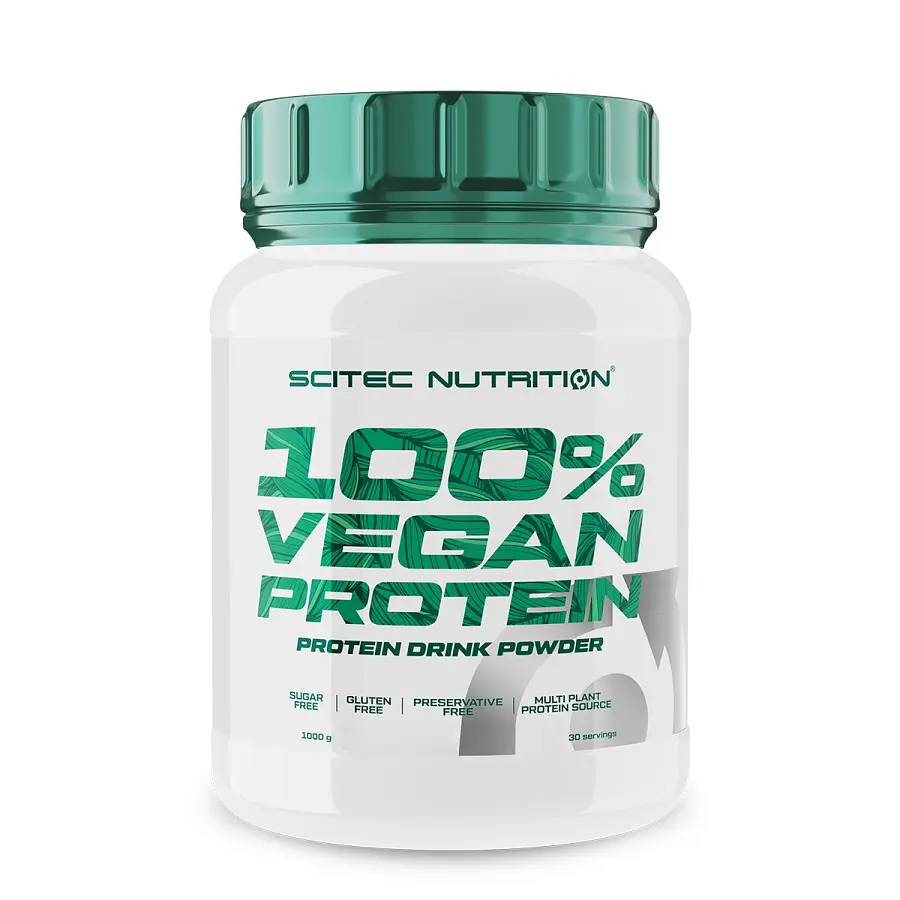 Веганський протеїн Scitec Nutrition 100% Vegan Protein, 1 кг - Шоколад