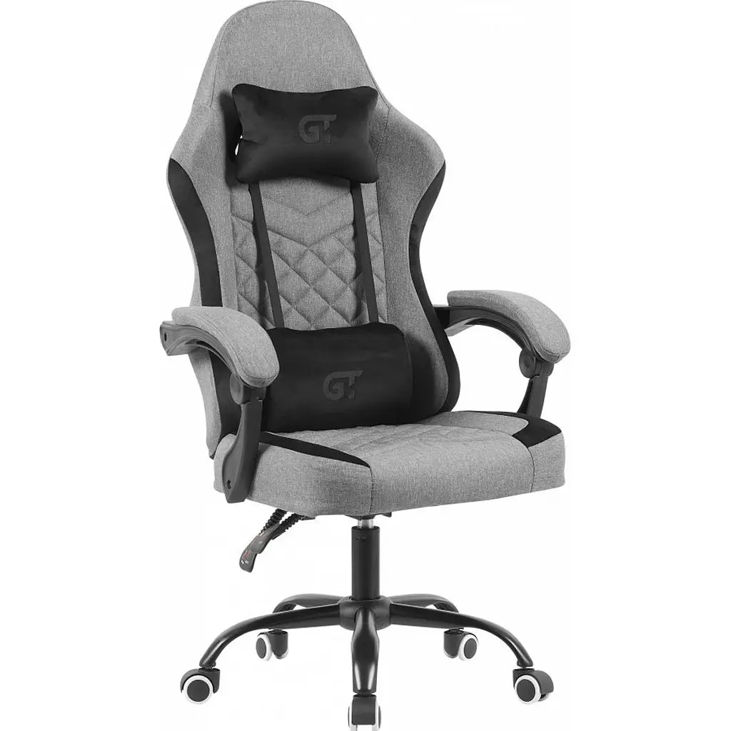 Геймерське крісло GT Racer X-2729 Fabric Dark Gray [166930] - фото 2