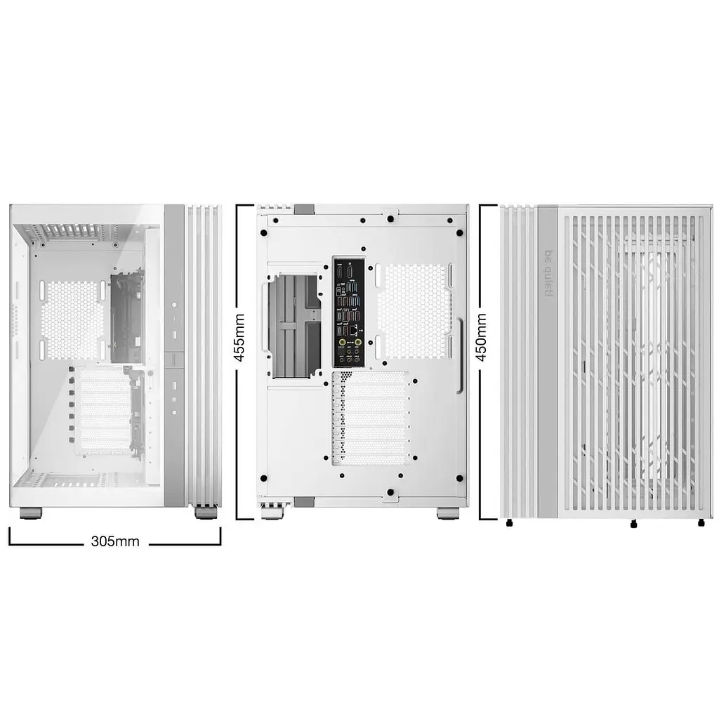 Корпус Be quiet! LIGHT BASE 600 DX White (BGW66) без блока питания - фото 8