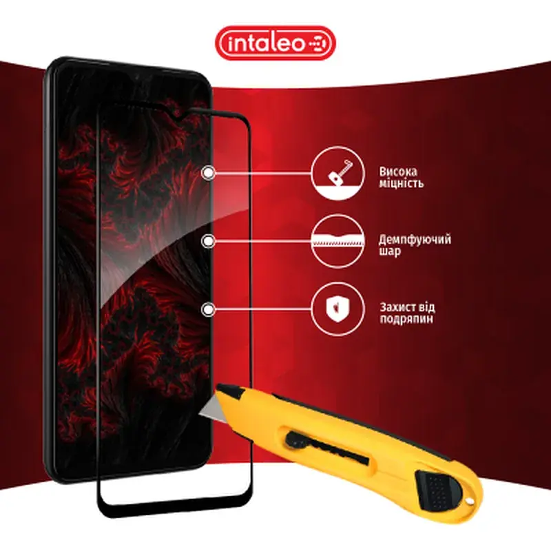 Скло захисне Intaleo Samsung A13 4G (1283126524240) - фото 4