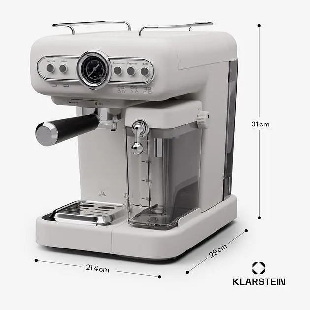 Кофеварка Klarstein Espressionata Evo 19 бар (10045426) - фото 8