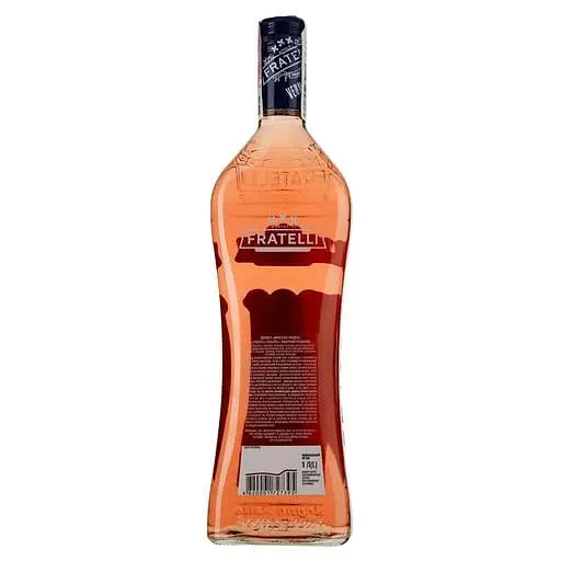 Вермут Fratelli Rosato рожевий солодкий 12.5% 1 л  - фото 2