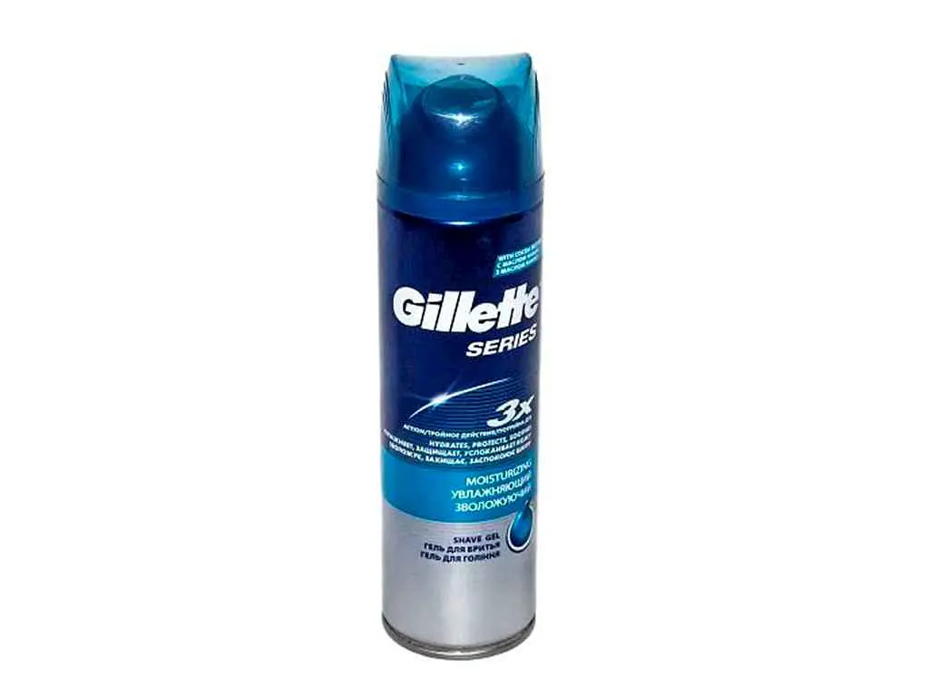 Гель для гоління GILLETTE 200мл Series Moisturizing Зволожуючий
