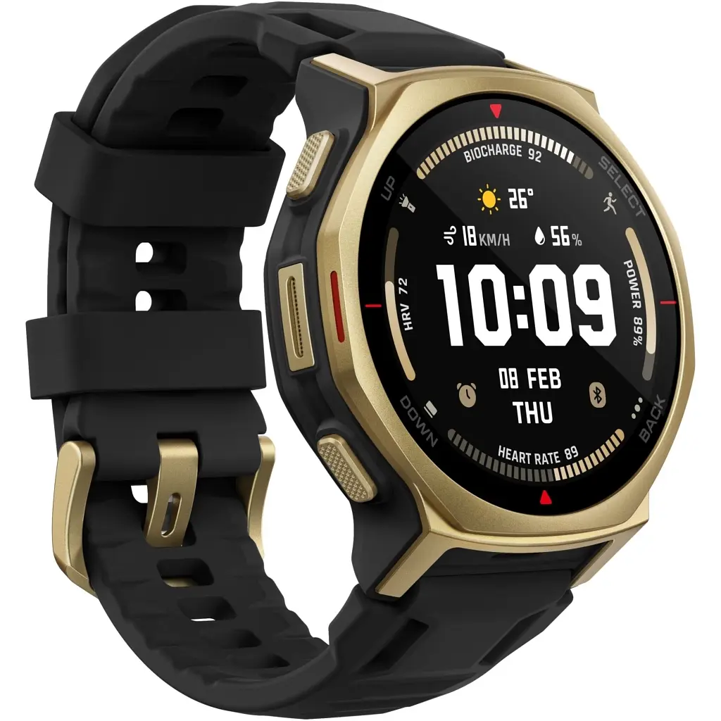 Смарт-часы Amazfit T-Rex 3 Pro 44mm W2549GL1N Black Gold (1170958) - фото 3