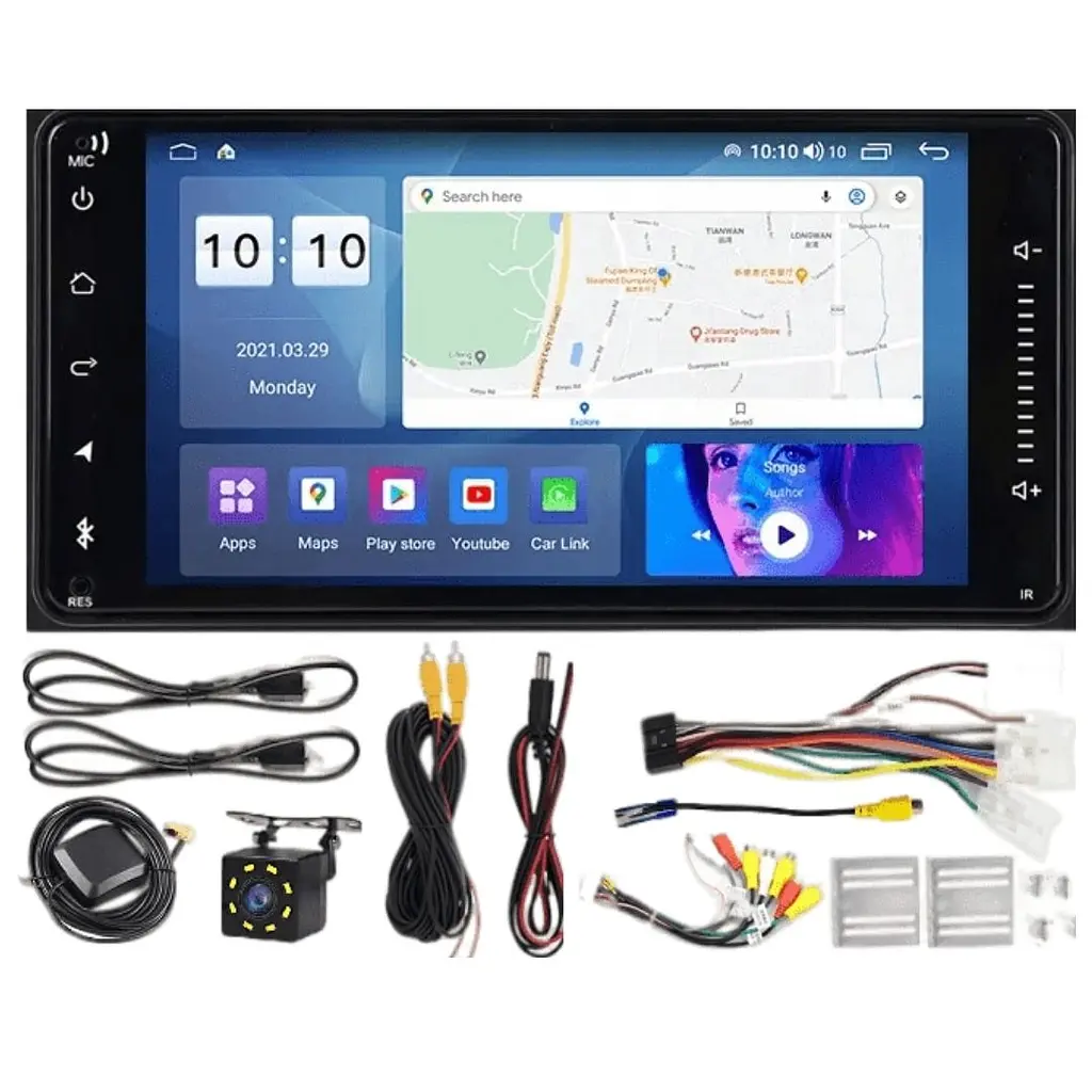 Штатная автомагнитола XPRO Toyota Corolla 2019 (10") Android 10.1 (4/32) черный (MER-14142_5616) - фото 4