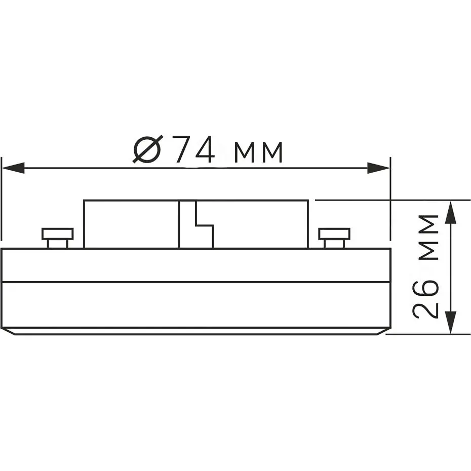 Лампа світлодіодна Videx GX53 8W 3000K (VL-GX53-08533) - фото 6