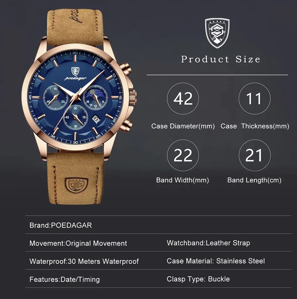 Годинник Poedagar West - фото 9