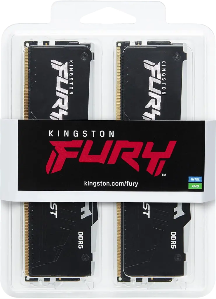 Оперативна пам'ять Kingston Fury 16GB (2x8GB) DDR5 6000MHz Beast RGB Black (KF560C36BBEAK2-16) - фото 4