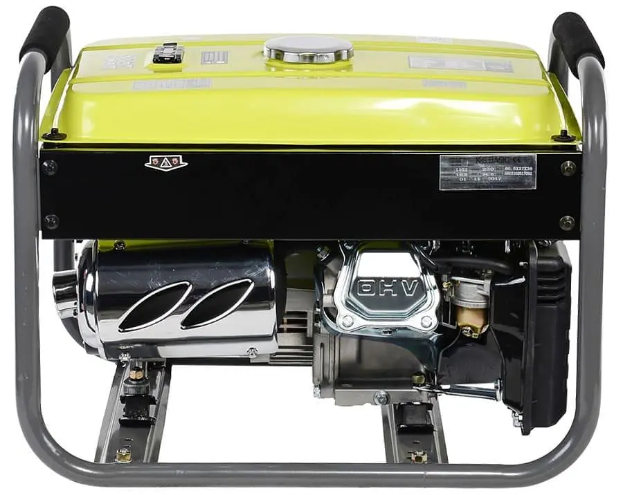 Генератор Синхронний KonnerSohnen Basic KSB 2800C, 230В, 2.8кВт, ручний запуск, 36.6кг / 2500 Вт / Бензин (KSB2800C) - фото 4