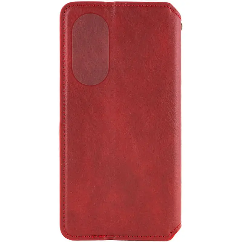 Шкіряний чохол-книжка GETMAN Cubic (PU) для Oppo A38 / A18 Червоний - фото 5