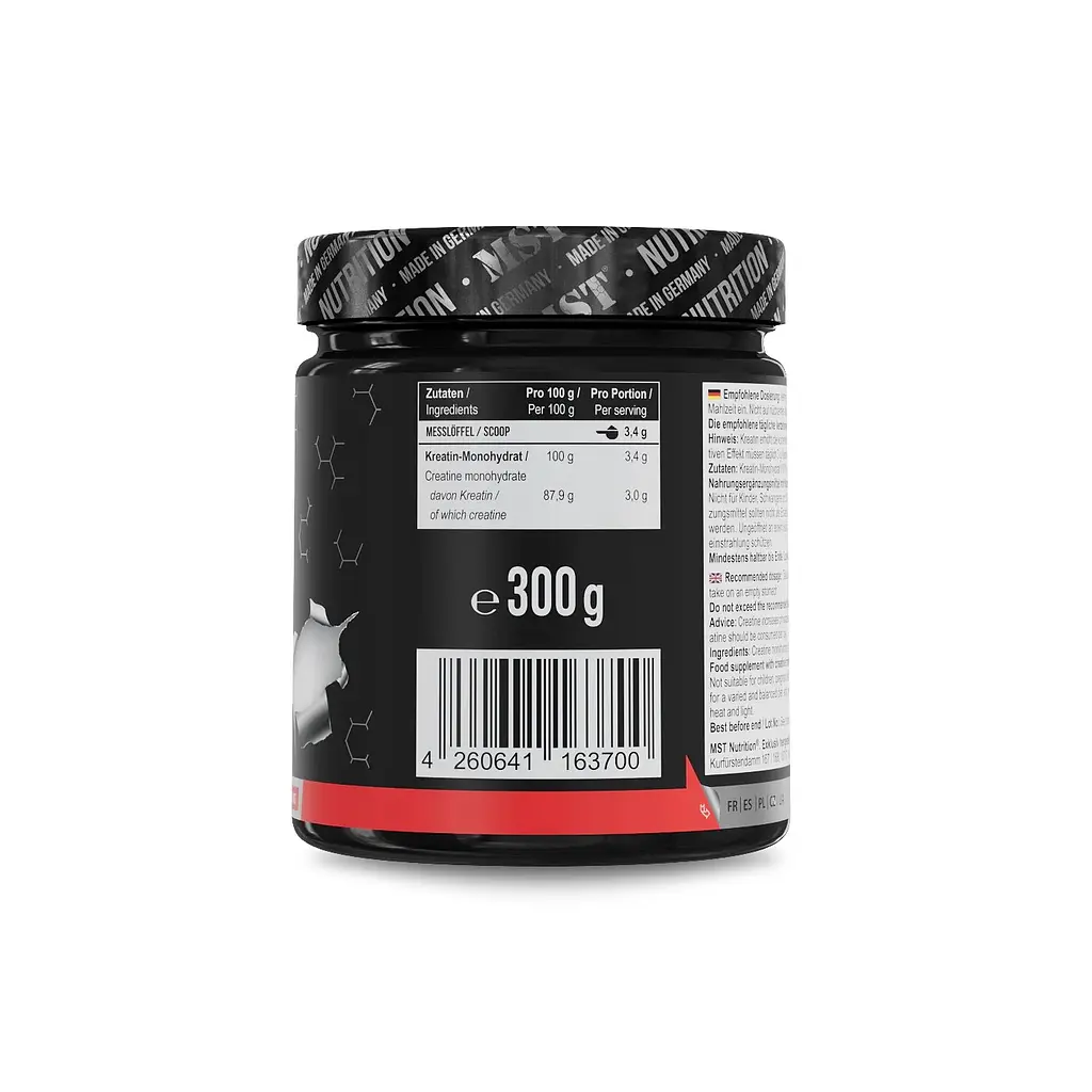 Моногідрат креатину Creatine Monohydrate, 300 грам MST Nutrition vit0004358 - фото 2