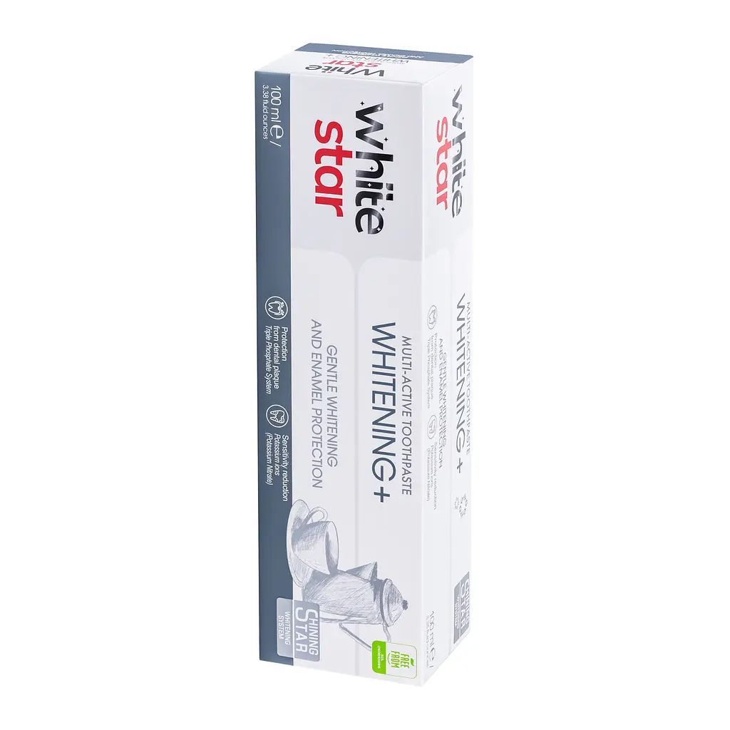 Мультиактивна зубна паста White Star Whitening+ 100 мл - фото 4